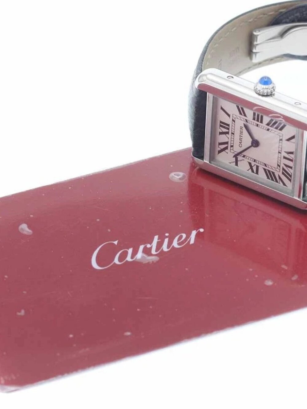 CARTIER Tank solo SM WSTA0030 Silver Dial Quartz Ladies Watch_956066 - Picture 2 of 7
